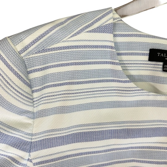 Talbots Stripe Biscay Open-Front Jacket Size 22W - Picture 5 of 11